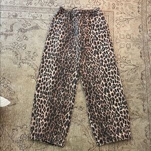 Leopard Print Women's Pants